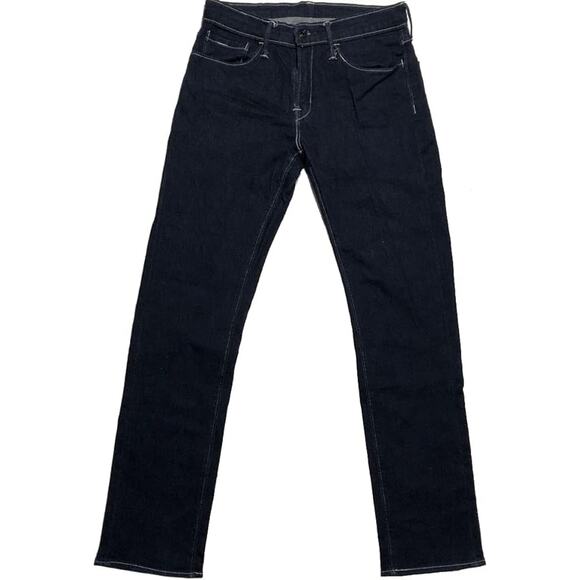 Levi’s 513 Slim Straight Jeans W38 L32 Blue Denim Pants – Men’s – New - Picture 2 of 5